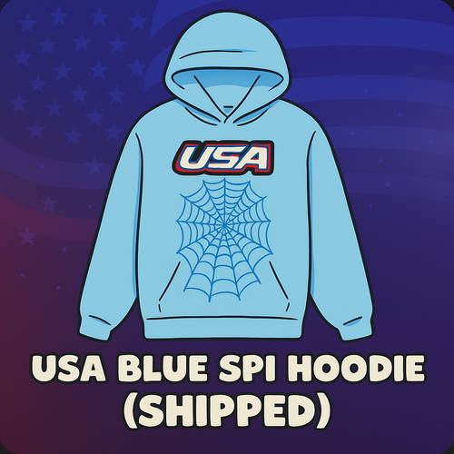 RESTI SPI HOODIE - BLUE (SHIPPED PRODUCT)